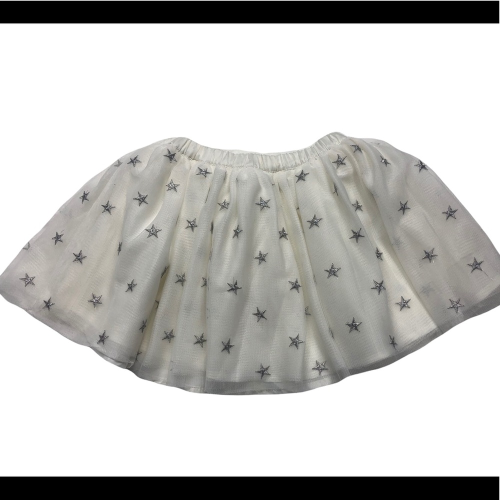NWT Gymboree White Tulle Star Skirt size 4T - Picture 6 of 6